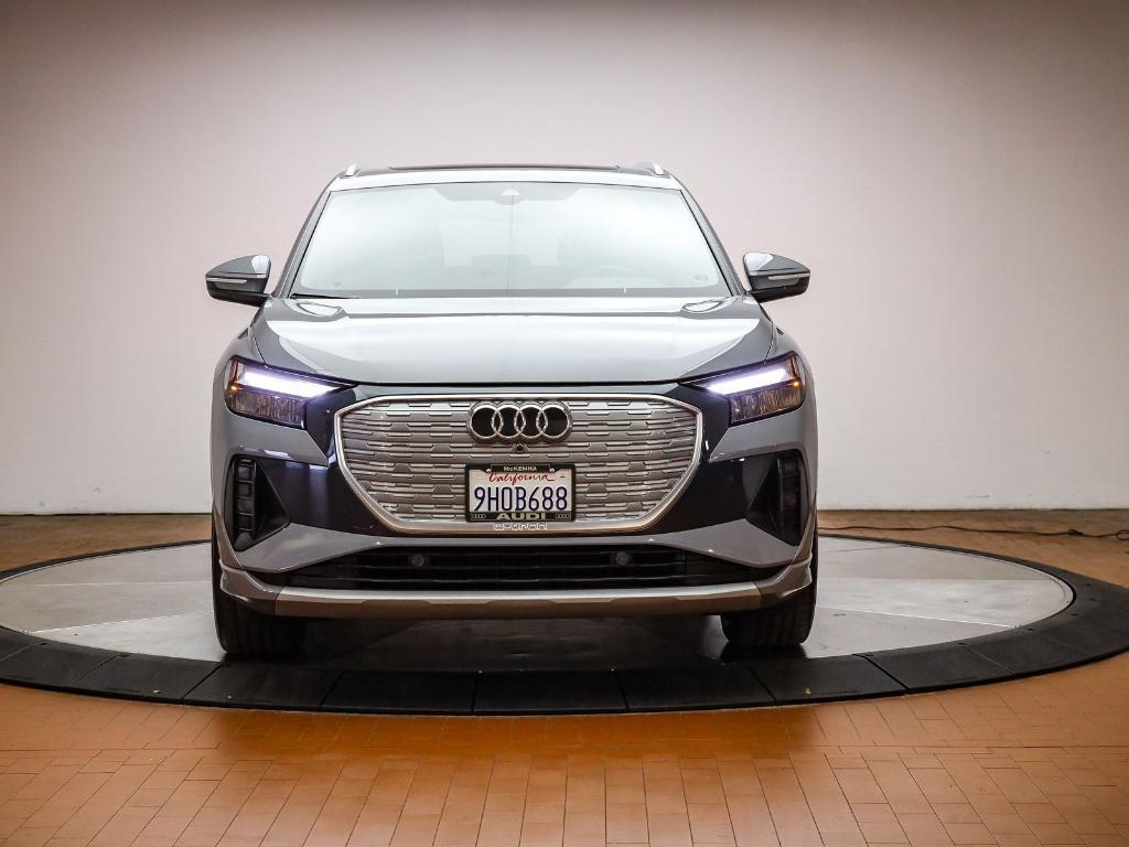 used 2023 Audi Q4 e-tron car, priced at $25,991