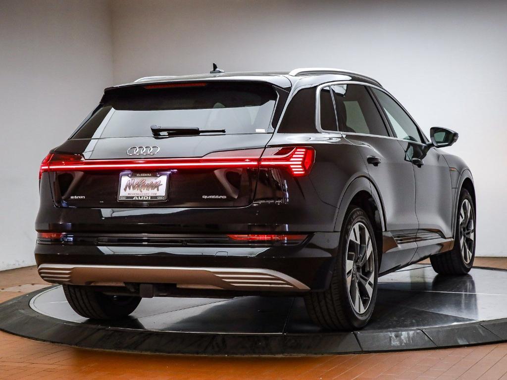 used 2021 Audi e-tron car, priced at $18,573