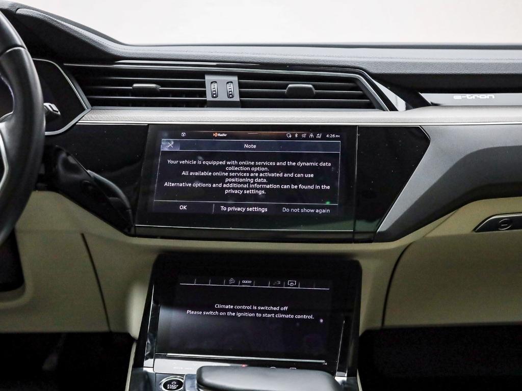 used 2021 Audi e-tron car, priced at $18,232