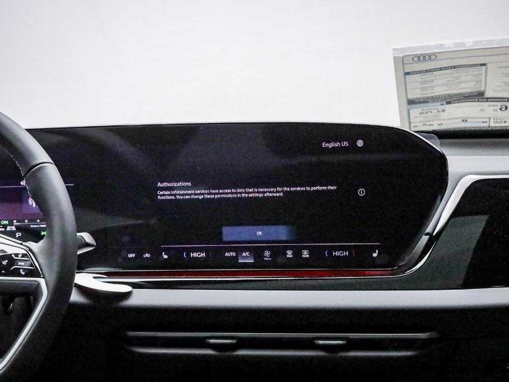 new 2025 Audi A5 car, priced at $55,675