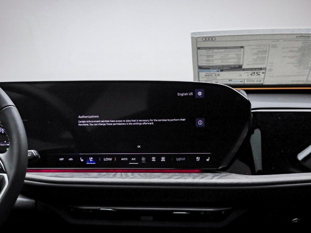 new 2025 Audi Q5 car, priced at $61,240