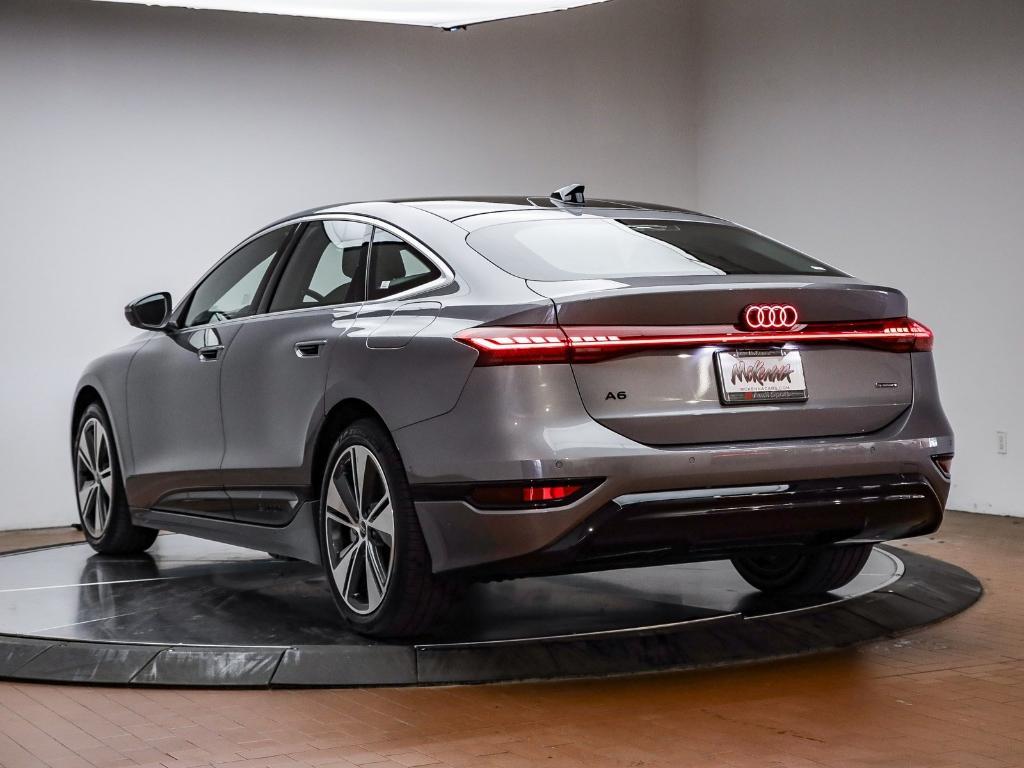 new 2025 Audi A6 e-tron car, priced at $67,985