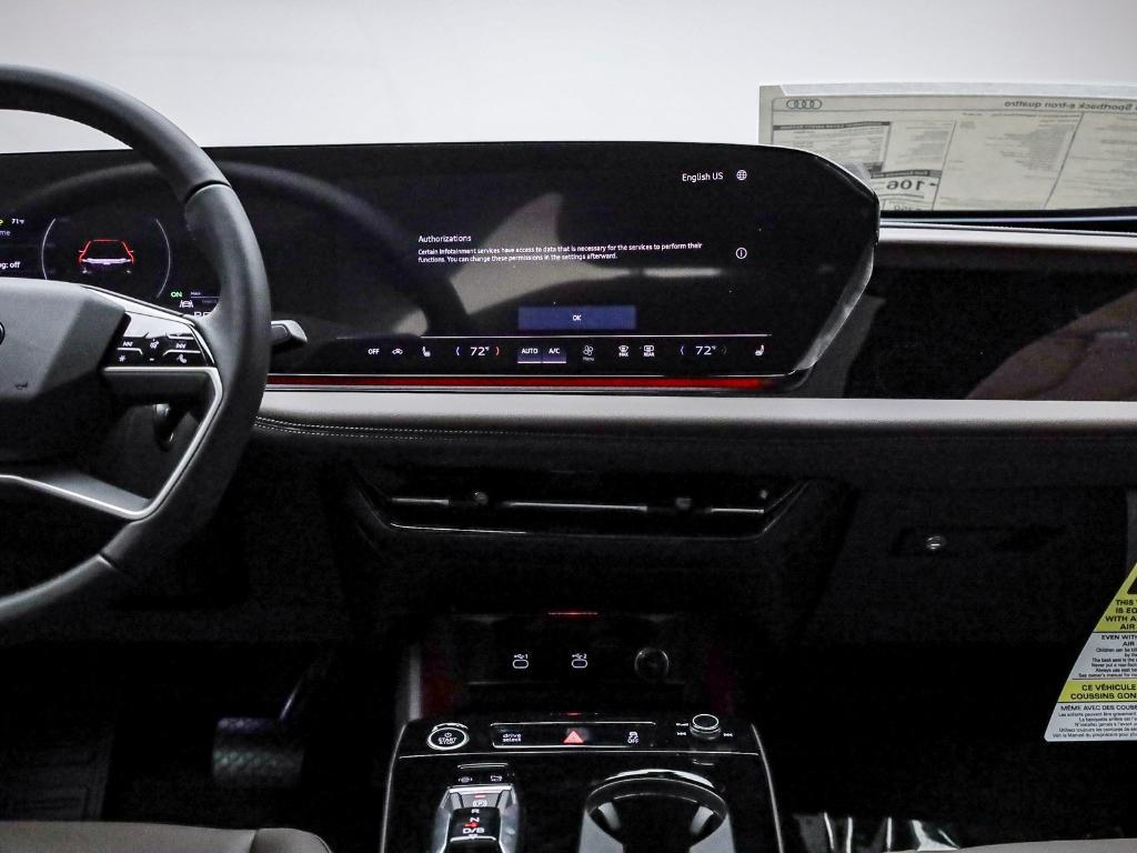 new 2025 Audi A6 e-tron car, priced at $67,985