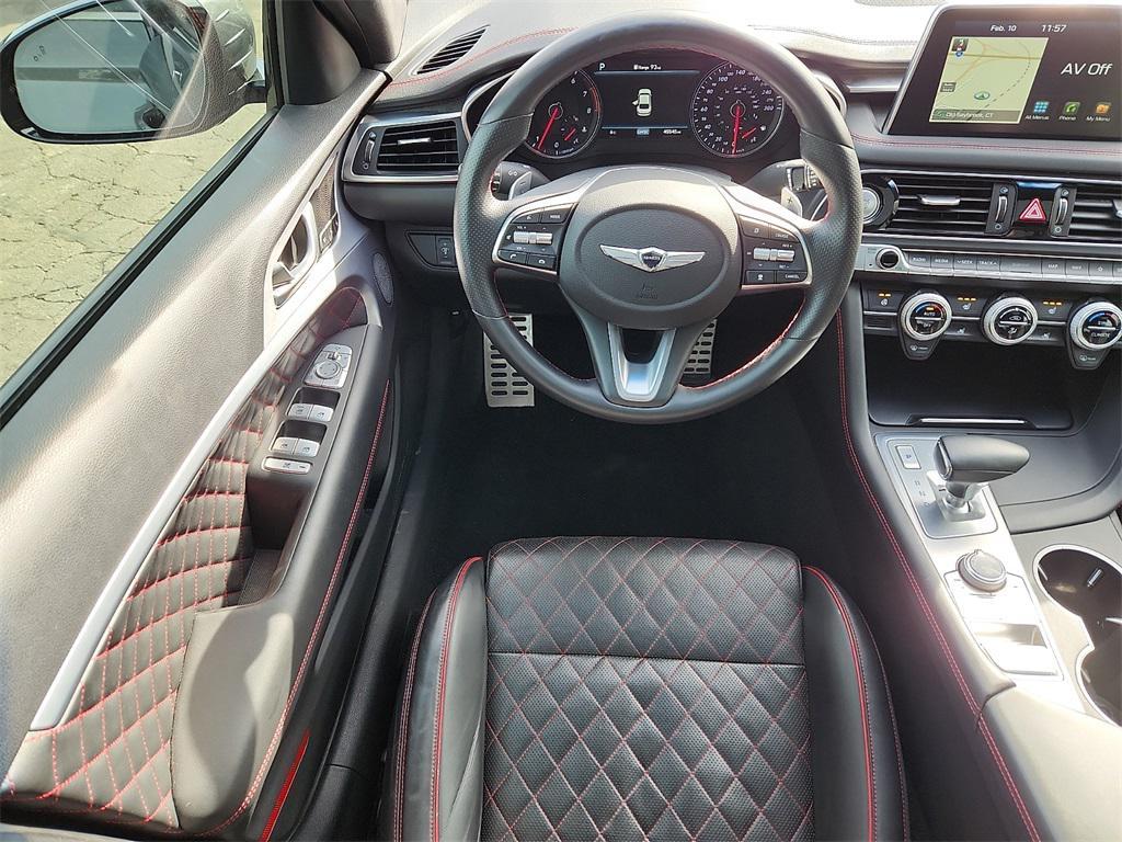 used 2021 Genesis G70 car, priced at $27,675