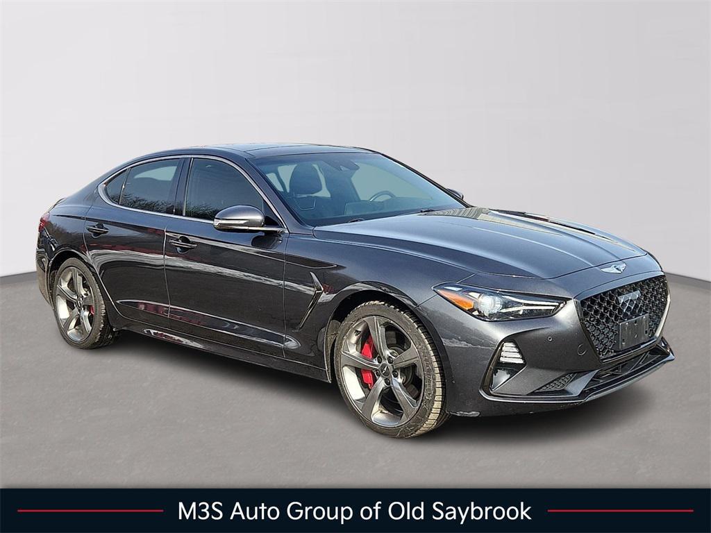 used 2021 Genesis G70 car, priced at $27,675