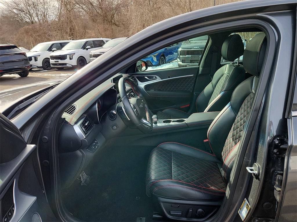 used 2021 Genesis G70 car, priced at $27,675