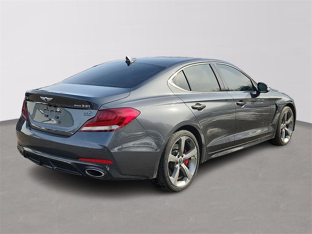 used 2021 Genesis G70 car, priced at $27,675