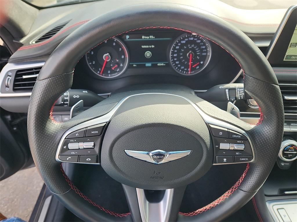 used 2021 Genesis G70 car, priced at $27,675