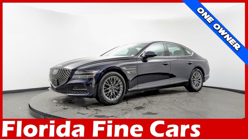 used 2023 Genesis G80 car, priced at $24,699