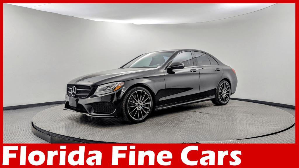 used 2018 Mercedes-Benz C-Class car, priced at $15,799