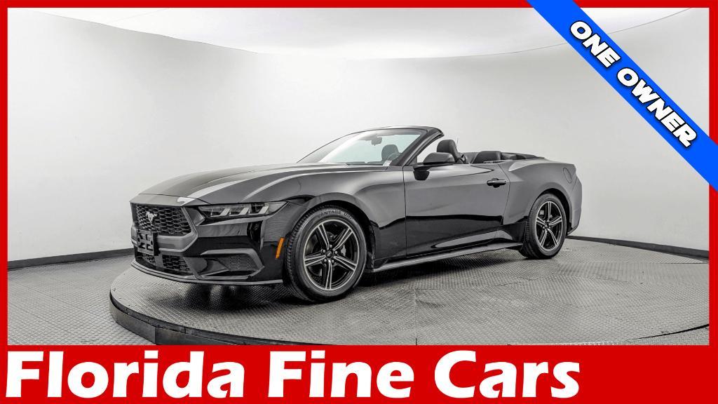 used 2024 Ford Mustang car, priced at $24,999