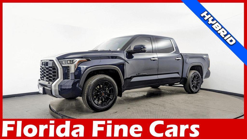 used 2022 Toyota Tundra Hybrid car, priced at $37,999