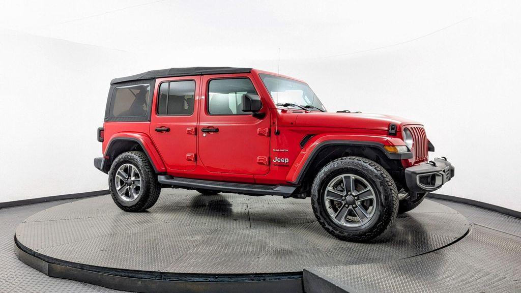 used 2018 Jeep Wrangler Unlimited car, priced at $19,998