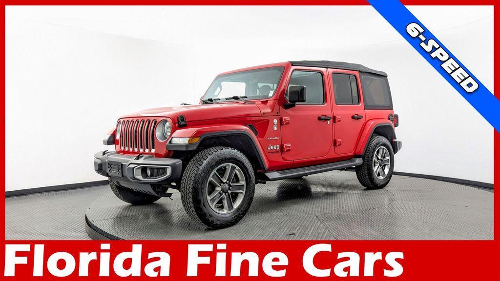 used 2018 Jeep Wrangler Unlimited car, priced at $19,998