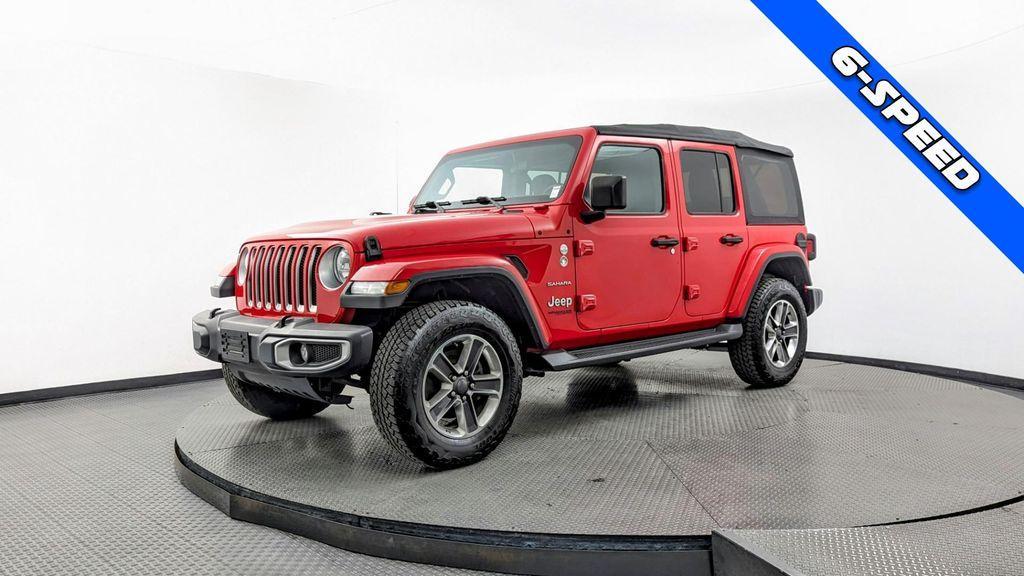 used 2018 Jeep Wrangler Unlimited car, priced at $19,998