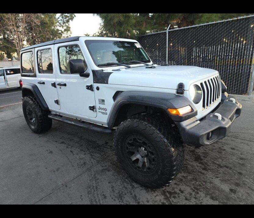 used 2018 Jeep Wrangler Unlimited car, priced at $15,999