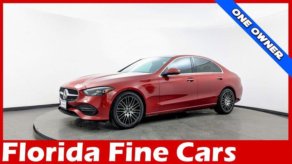 used 2023 Mercedes-Benz C-Class car, priced at $25,499