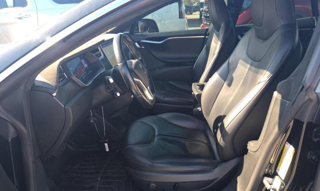 used 2015 Tesla Model S car, priced at $13,999