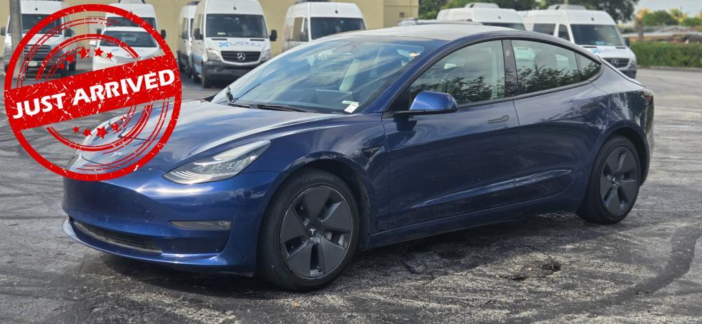 used 2022 Tesla Model 3 car, priced at $20,999