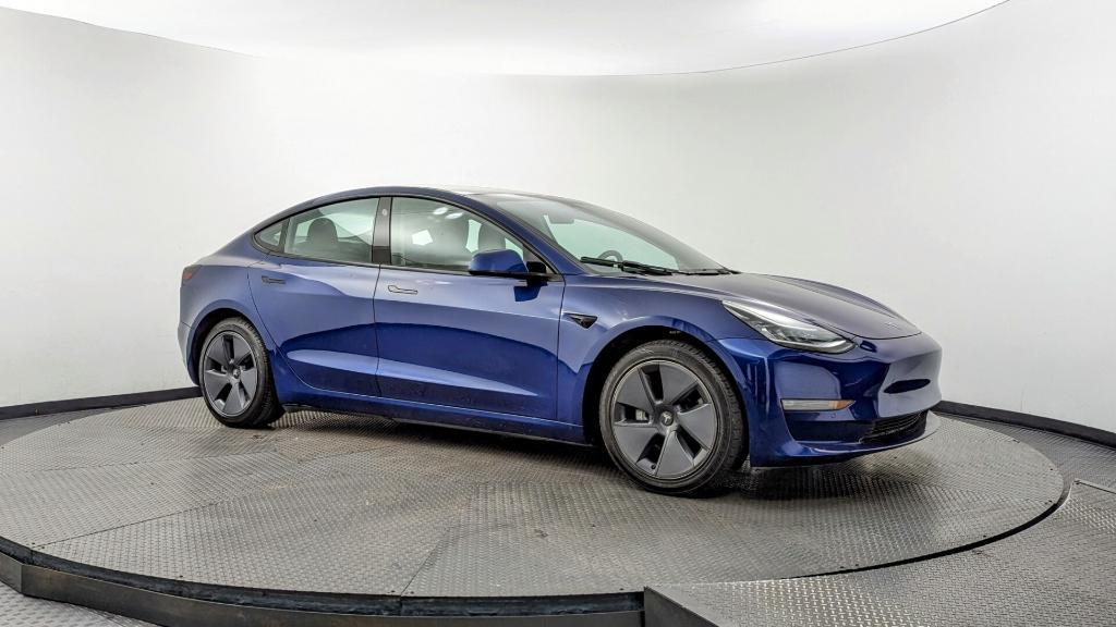 used 2022 Tesla Model 3 car, priced at $22,695