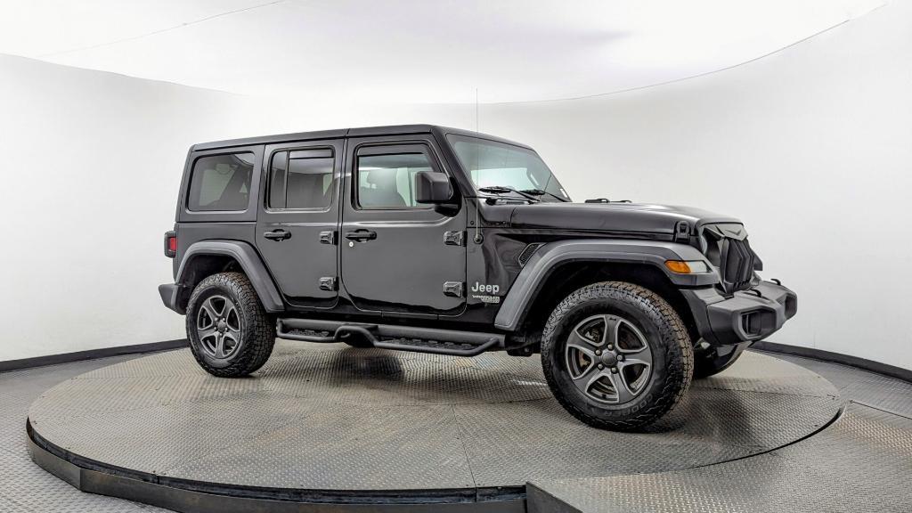 used 2018 Jeep Wrangler Unlimited car, priced at $17,499