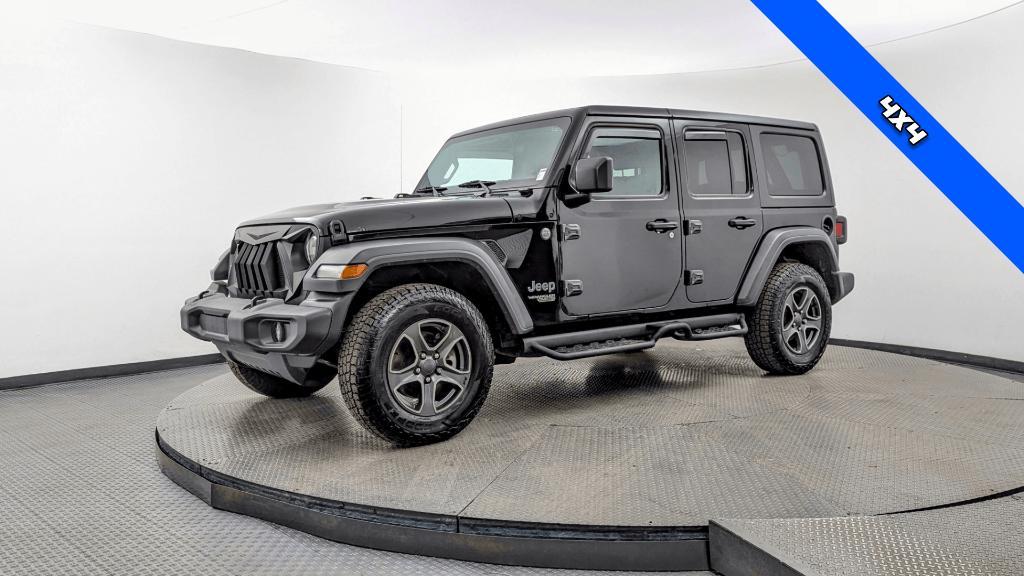 used 2018 Jeep Wrangler Unlimited car, priced at $17,499
