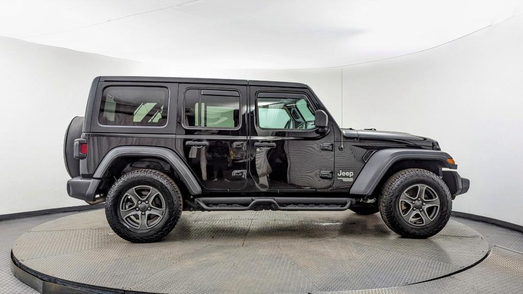 used 2018 Jeep Wrangler Unlimited car, priced at $17,499