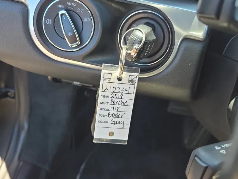 used 2018 Porsche 718 Boxster car, priced at $42,195