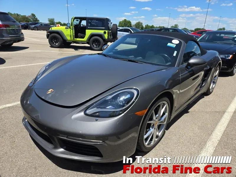 used 2018 Porsche 718 Boxster car, priced at $42,195