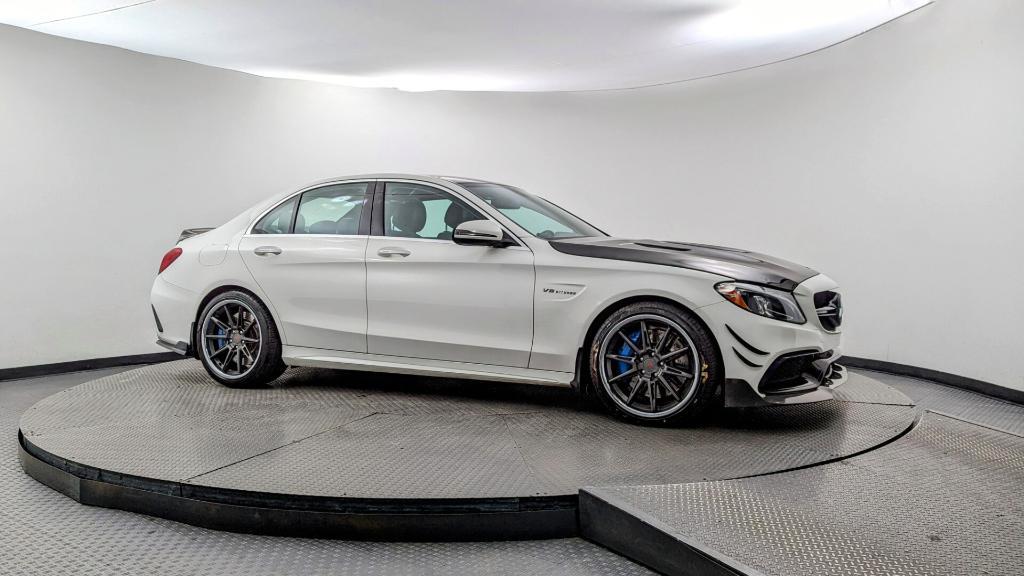 used 2017 Mercedes-Benz AMG C 63 car, priced at $37,999