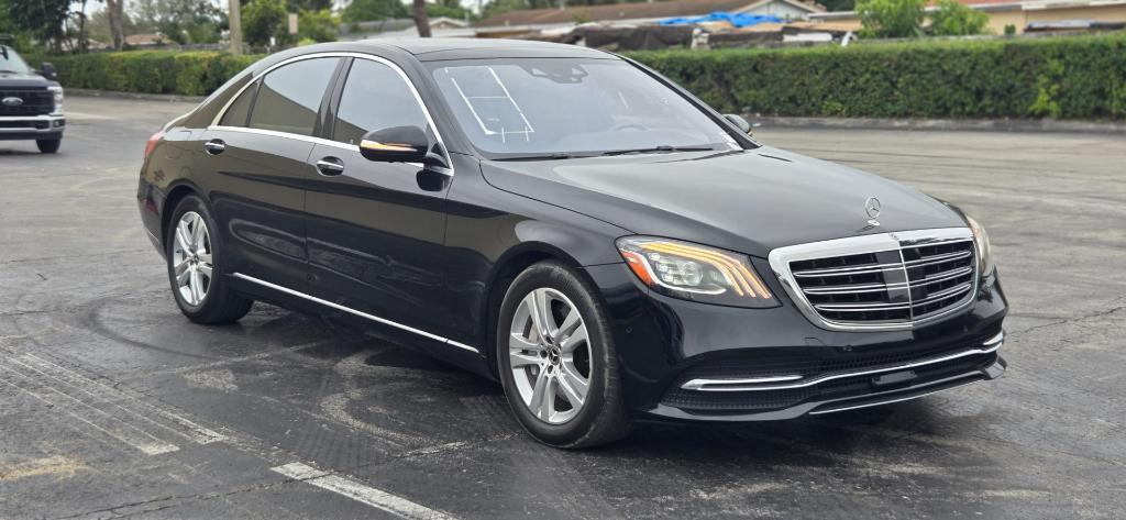 used 2018 Mercedes-Benz S-Class car, priced at $24,999