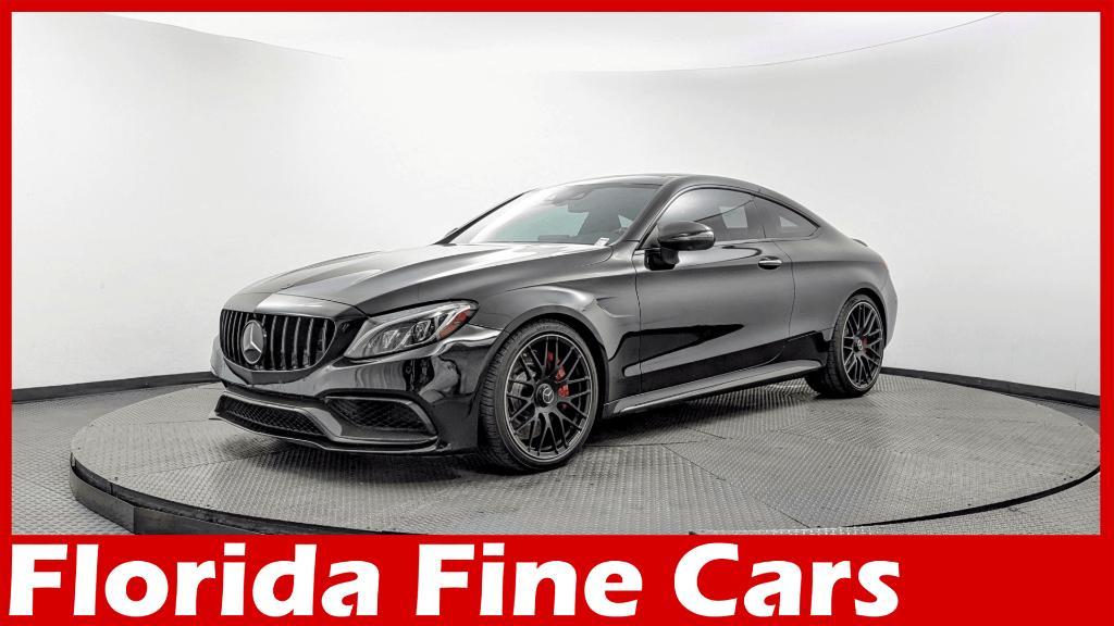used 2017 Mercedes-Benz AMG C 63 car, priced at $37,495