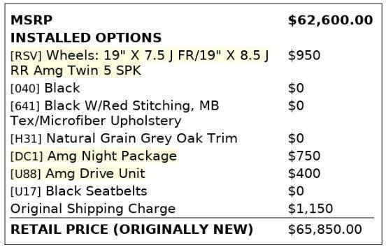 used 2023 Mercedes-Benz AMG C 43 car, priced at $44,499