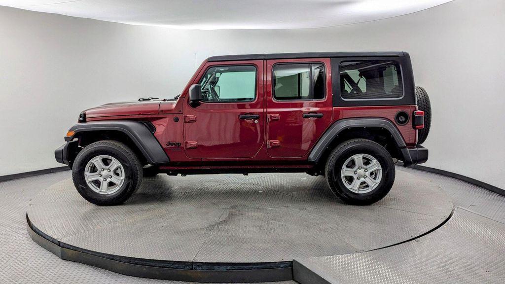 used 2021 Jeep Wrangler Unlimited car, priced at $17,299