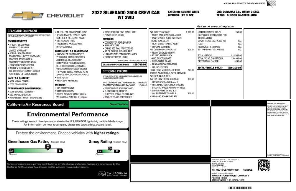 used 2022 Chevrolet Silverado 2500 car, priced at $34,799