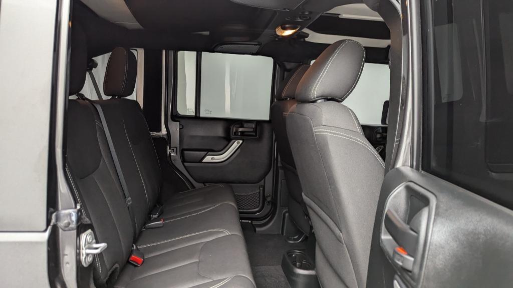 used 2017 Jeep Wrangler Unlimited car, priced at $18,999