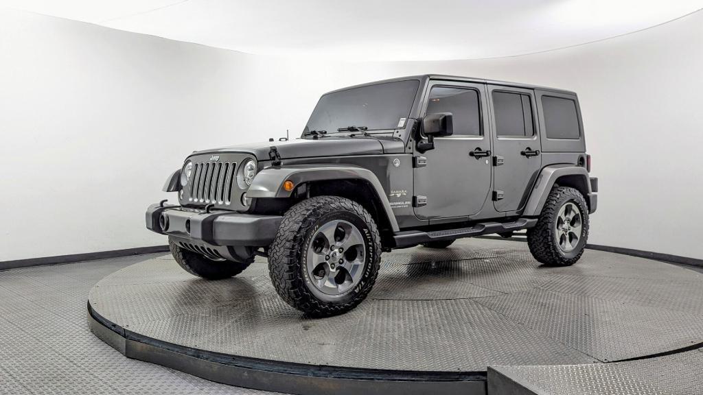 used 2017 Jeep Wrangler Unlimited car, priced at $18,999