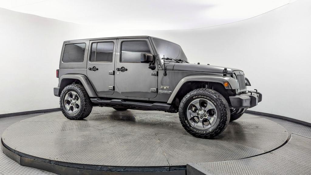used 2017 Jeep Wrangler Unlimited car, priced at $18,999