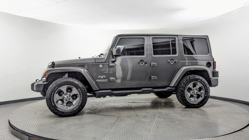 used 2017 Jeep Wrangler Unlimited car, priced at $18,999