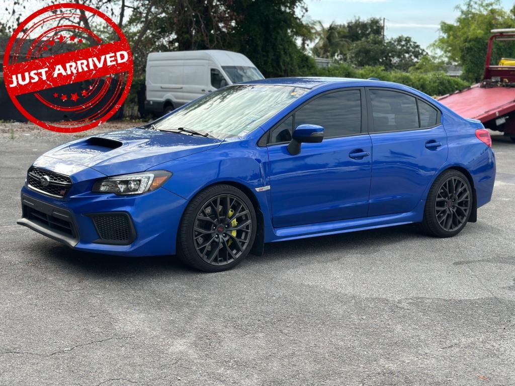 used 2018 Subaru WRX STI car, priced at $18,799