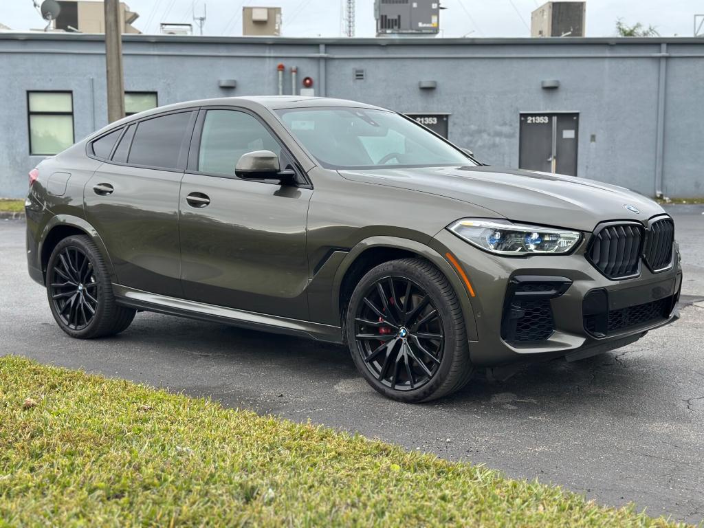 used 2022 BMW X6 car, priced at $45,499