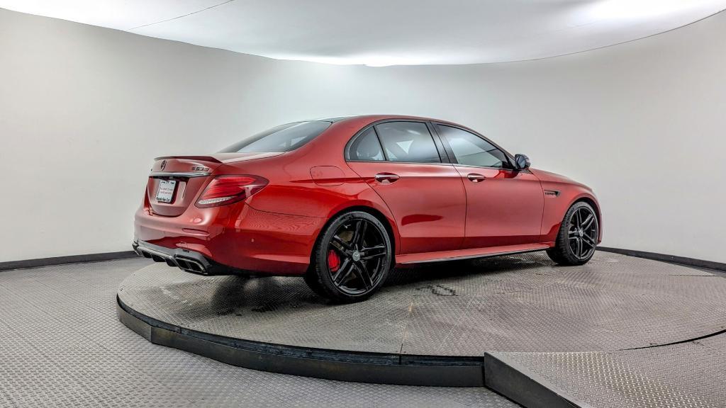 used 2018 Mercedes-Benz AMG E 63 car, priced at $55,999