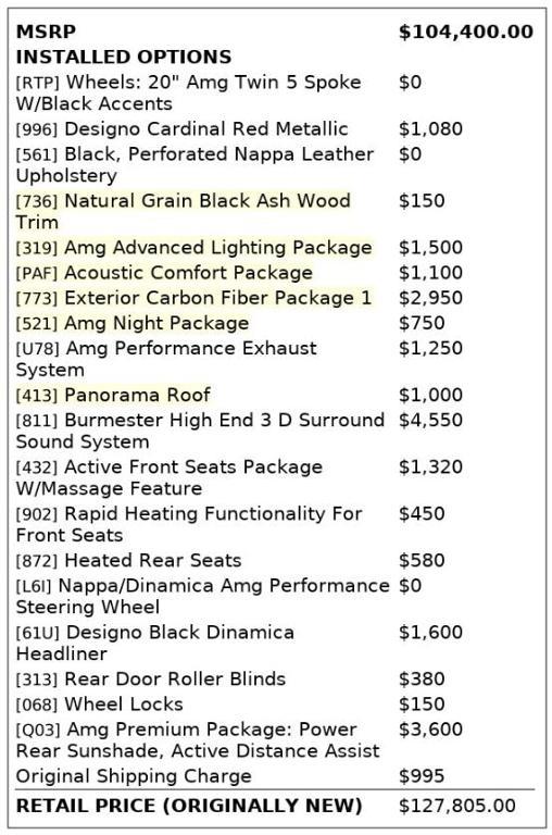 used 2018 Mercedes-Benz AMG E 63 car, priced at $55,999