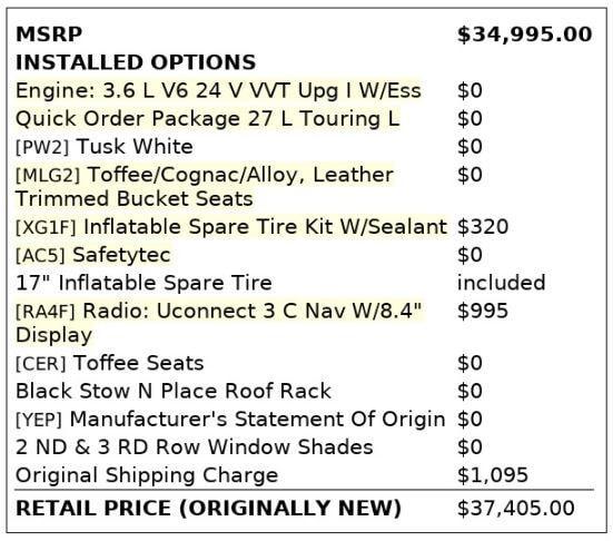 used 2017 Chrysler Pacifica car, priced at $9,899