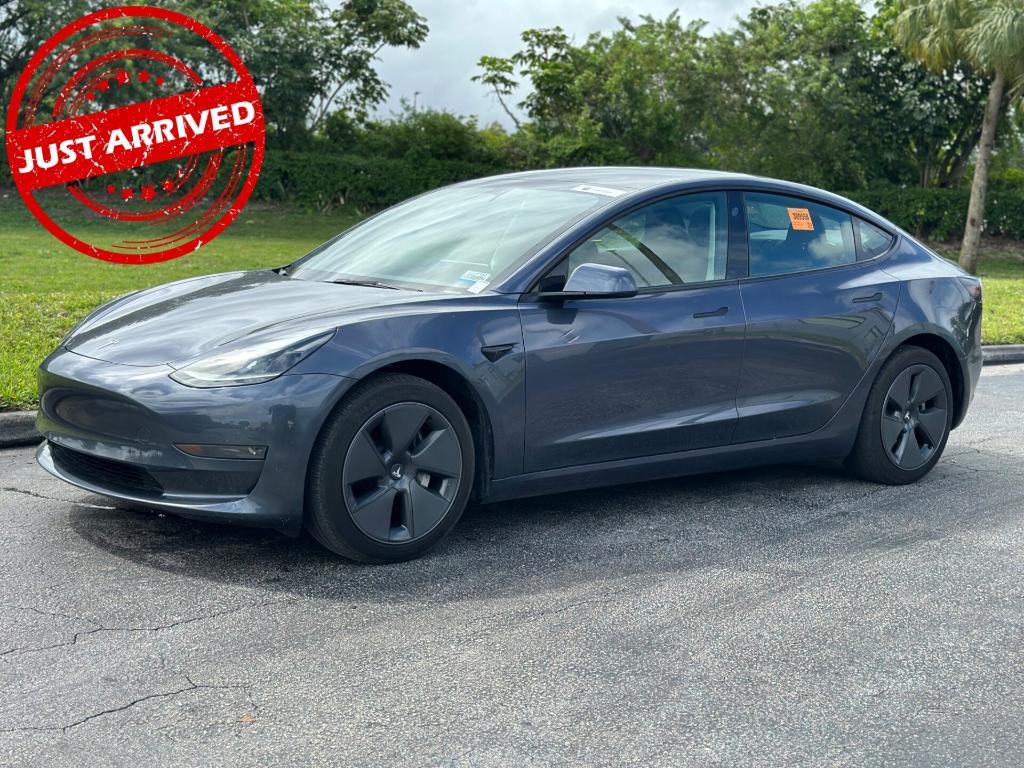 used 2023 Tesla Model 3 car, priced at $25,499