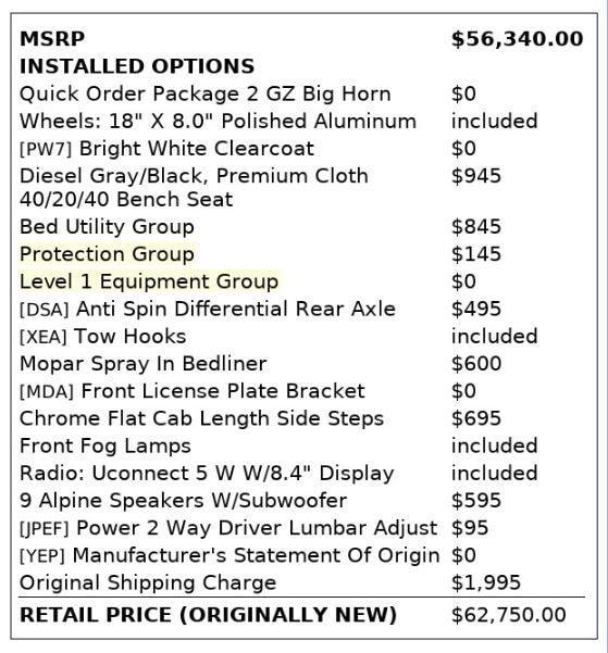 used 2024 Ram 2500 car, priced at $36,999