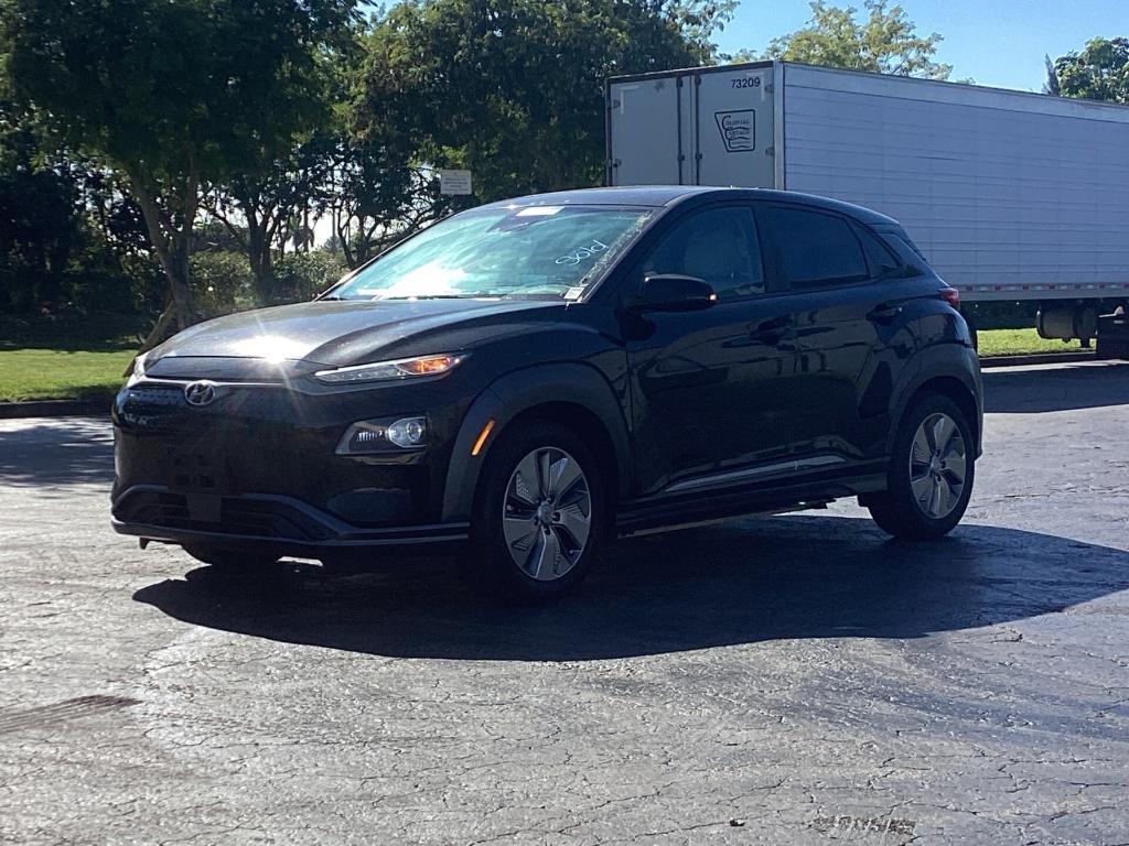 used 2021 Hyundai Kona EV car, priced at $12,999
