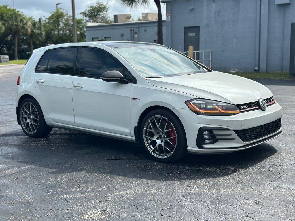 used 2018 Volkswagen Golf GTI car, priced at $16,695