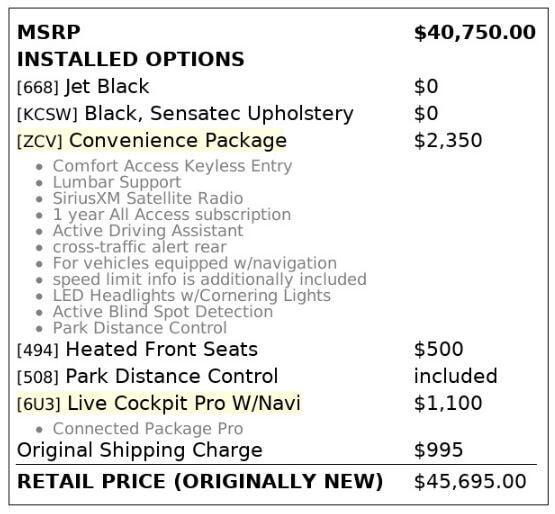 used 2020 BMW 330 car, priced at $13,199