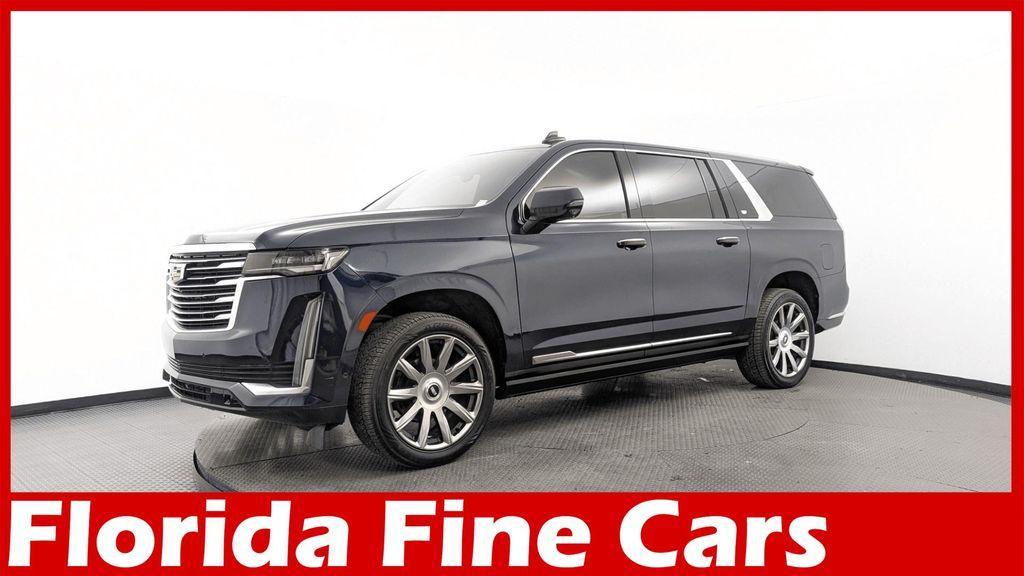 used 2021 Cadillac Escalade ESV car, priced at $46,999